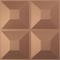 Ekena Millwork 11 7/8in. W x 11 7/8in. H Swindon EnduraWall Decorative 3D Wall Panel Covers 0.98 Sq. Ft. WP12X12SWCAC - alternate 1